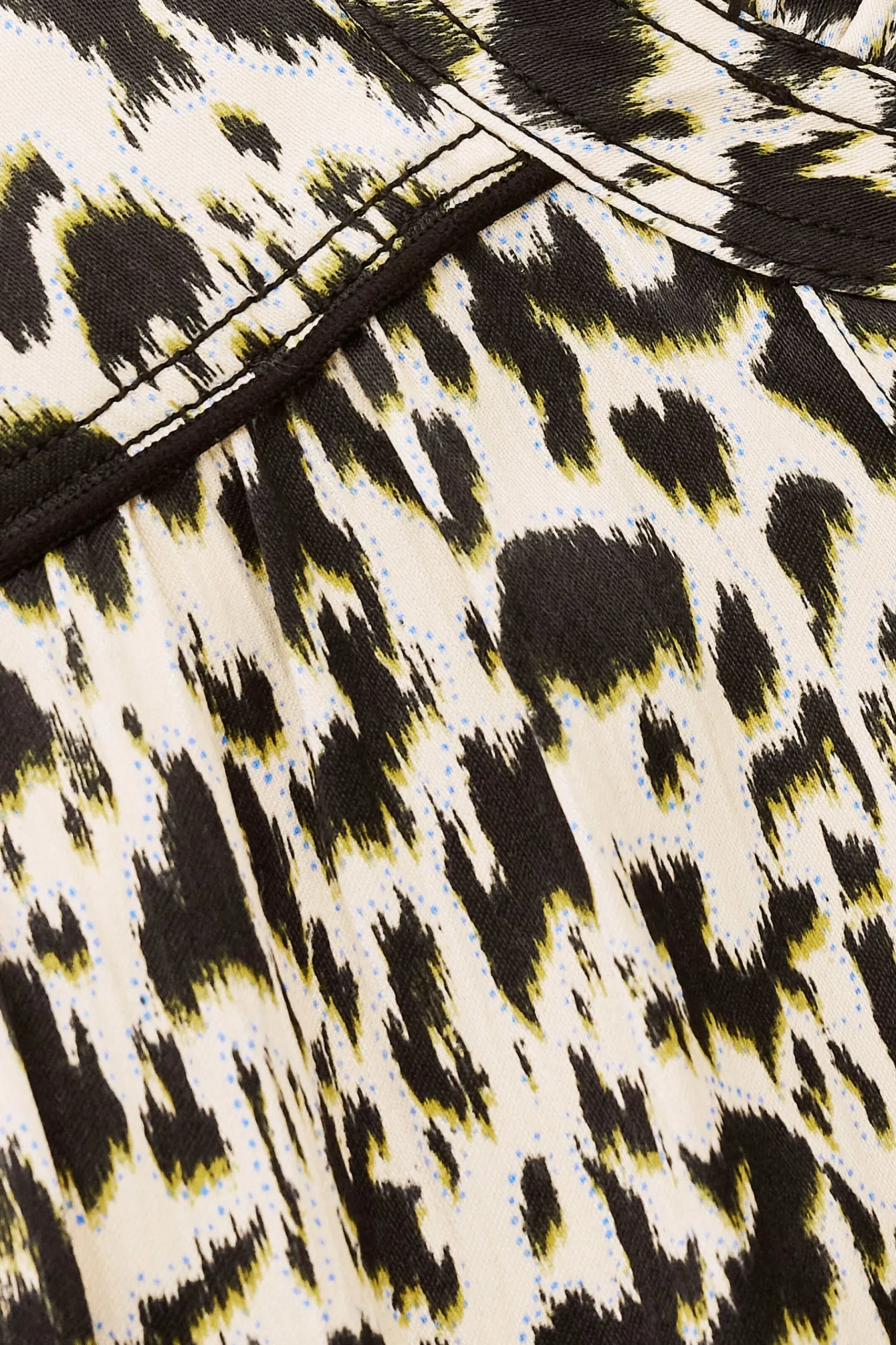 PIA blusa larga estampada