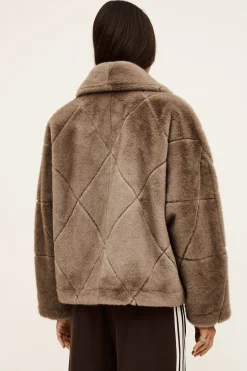 PINIE faux fur coat