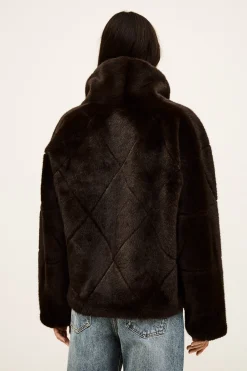 PINIE faux fur coat