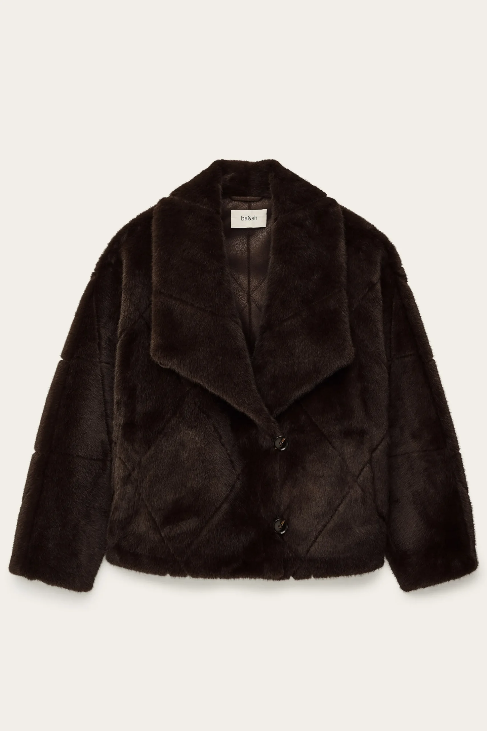 PINIE faux fur coat