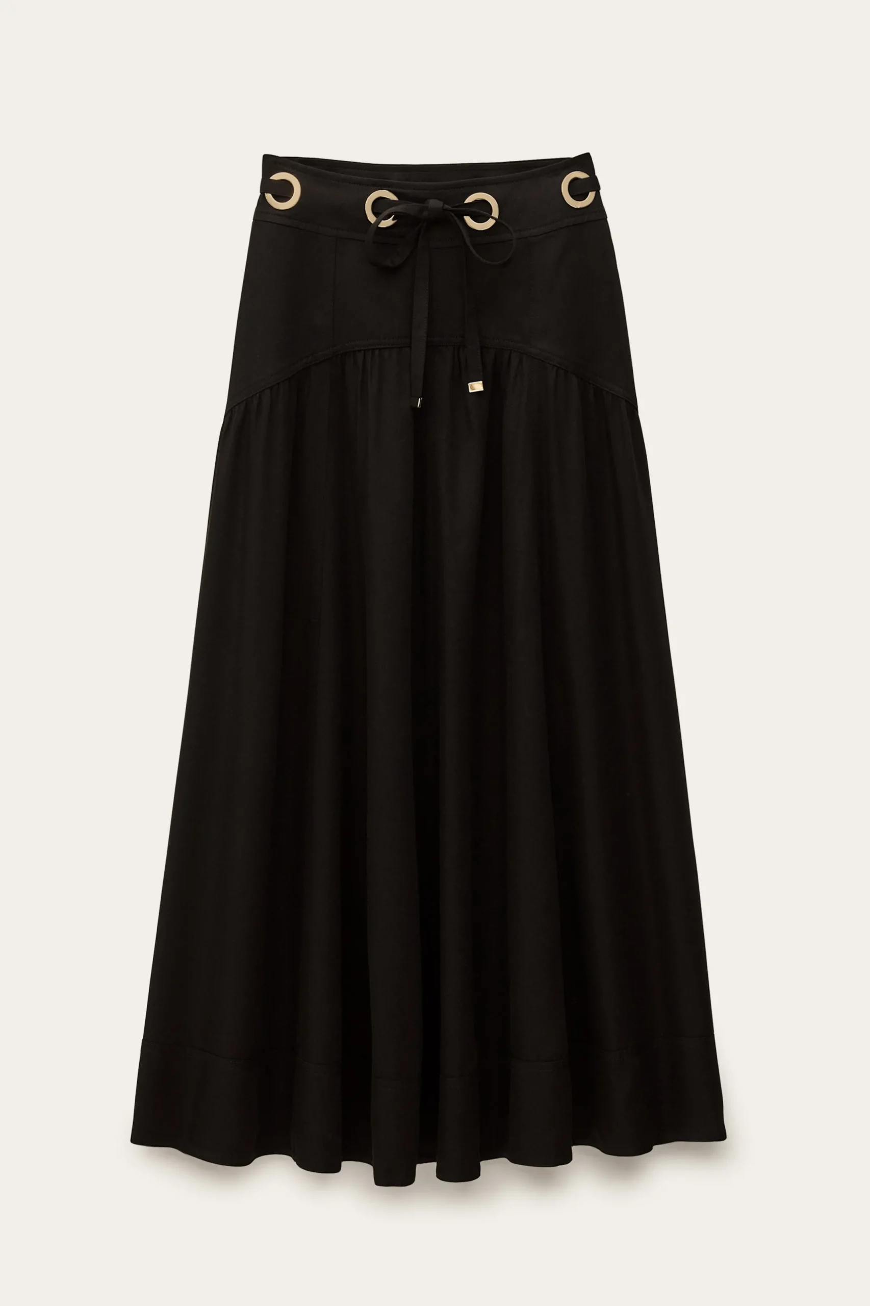 PONIA falda midi talle