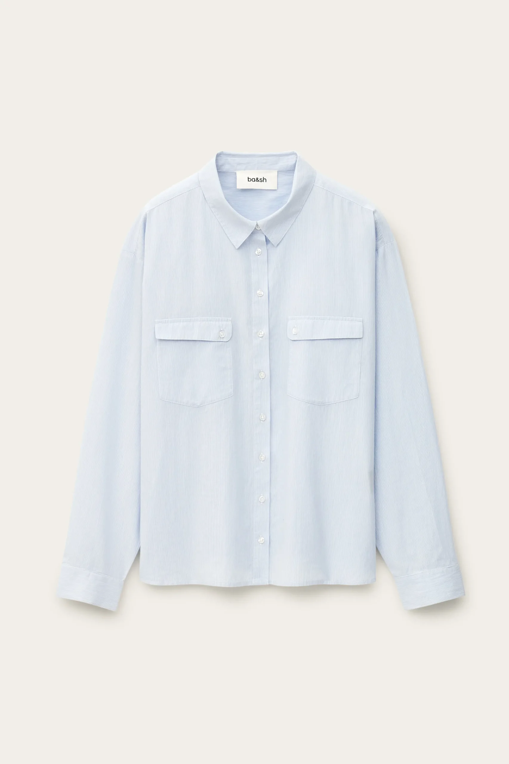 PORZIA camisa ancha de rayas