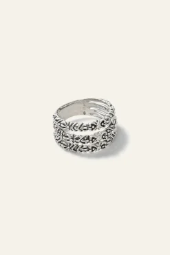 PRINCE anillo de aro con circonita
