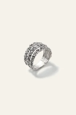 PRINCE anillo de aro con circonita