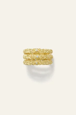 PRINCE anillo de aro con circonita