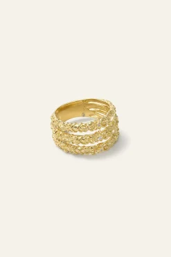 PRINCE anillo de aro con circonita
