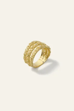 PRINCE anillo de aro con circonita