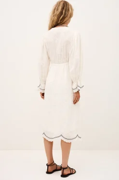 PRISCO vestido midi de jacquard
