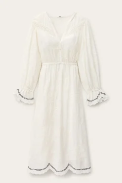 PRISCO vestido midi de jacquard