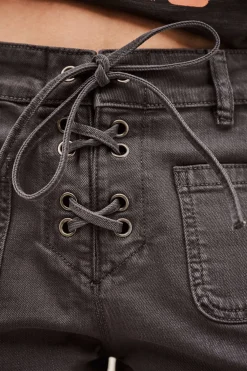 RENO pantalón corto vaquero de talle alto € 165