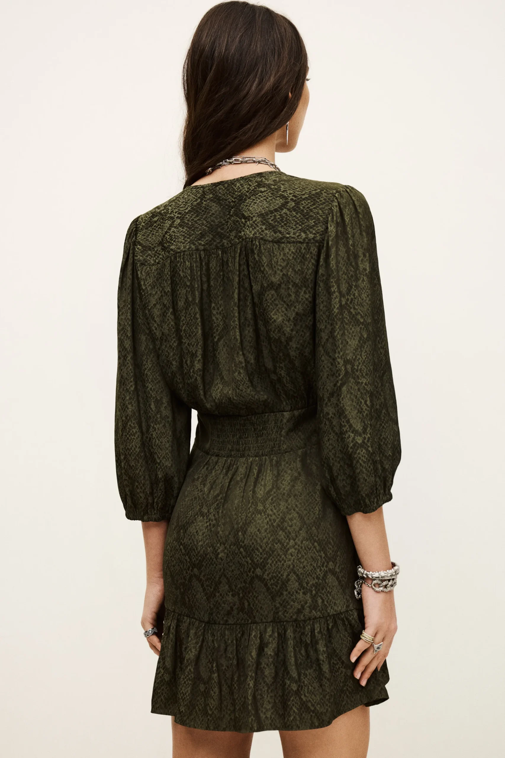 ROMEA vestido corto estampado