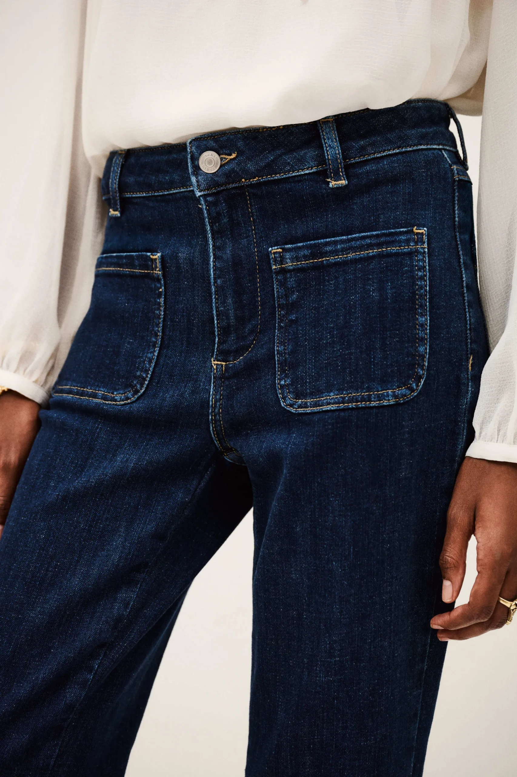 ROSS pantalones de mezclilla
