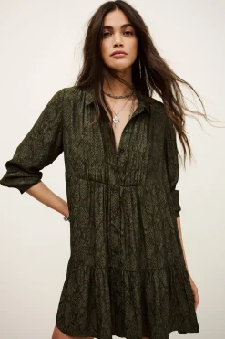 ROSYNA vestido camisero corto