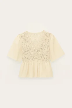 SALVI blusa de manga corta