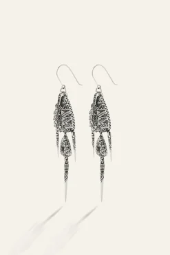 SAVY pendientes de plata