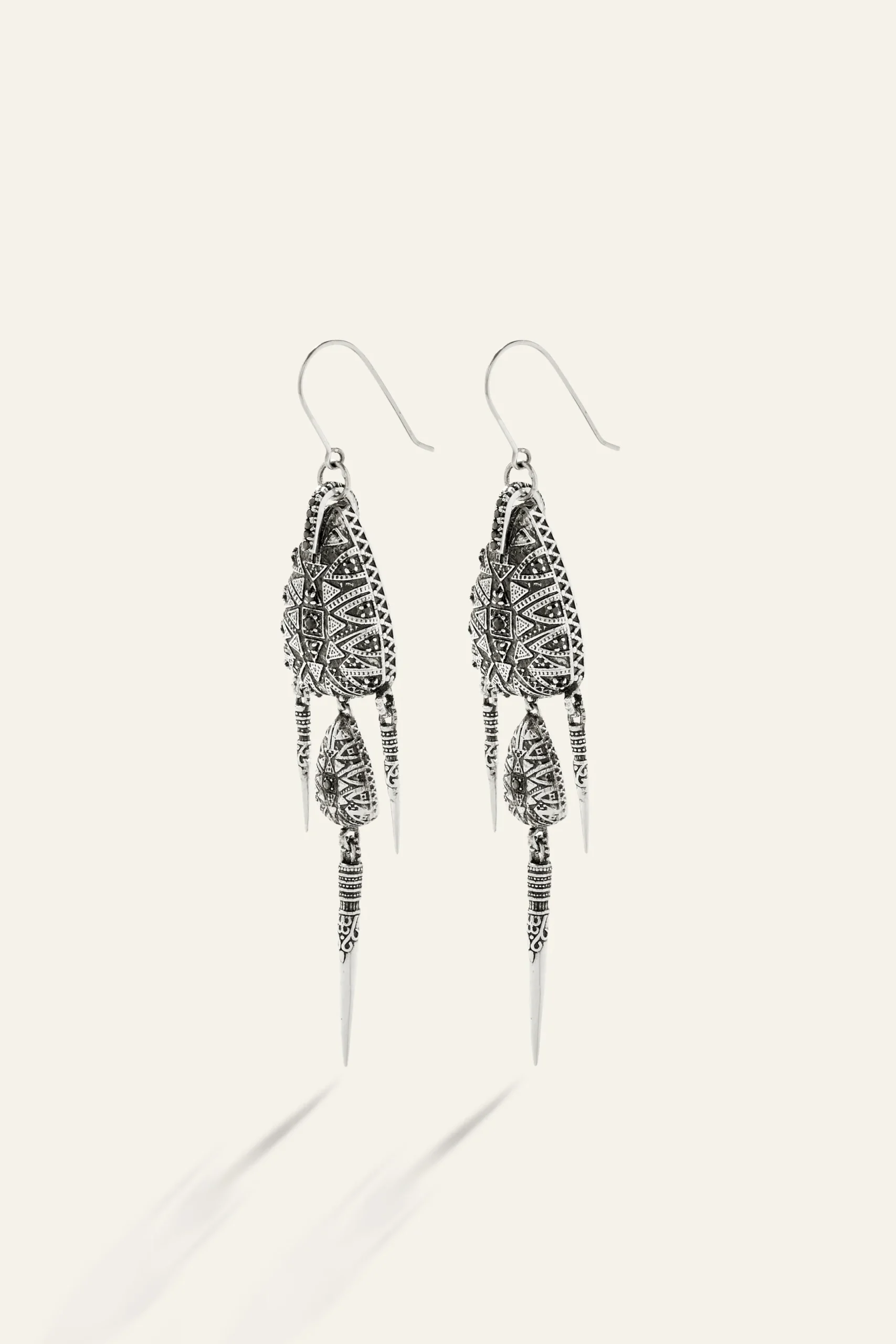 SAVY pendientes de plata