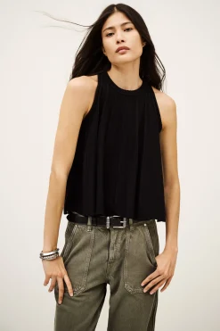 SERRES openwork knit tank top