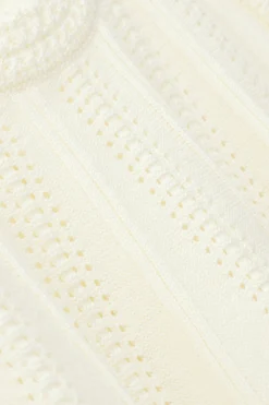SERRES openwork knit tank top