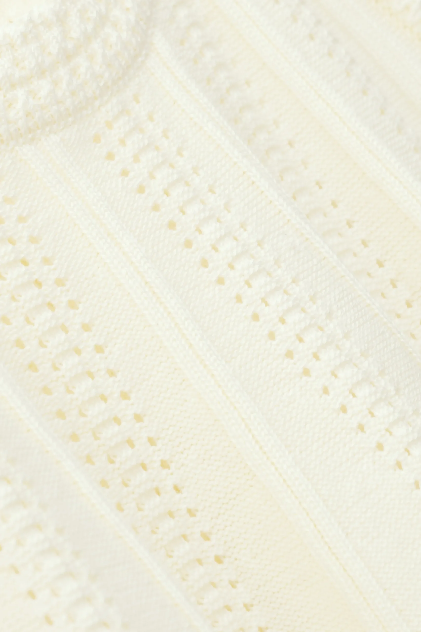 SERRES openwork knit tank top