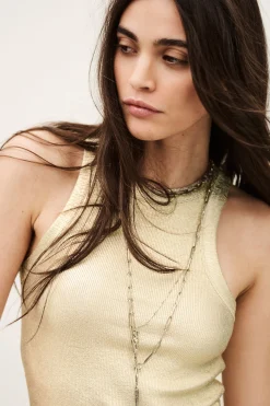 SHADEY camiseta canale efecto lurex