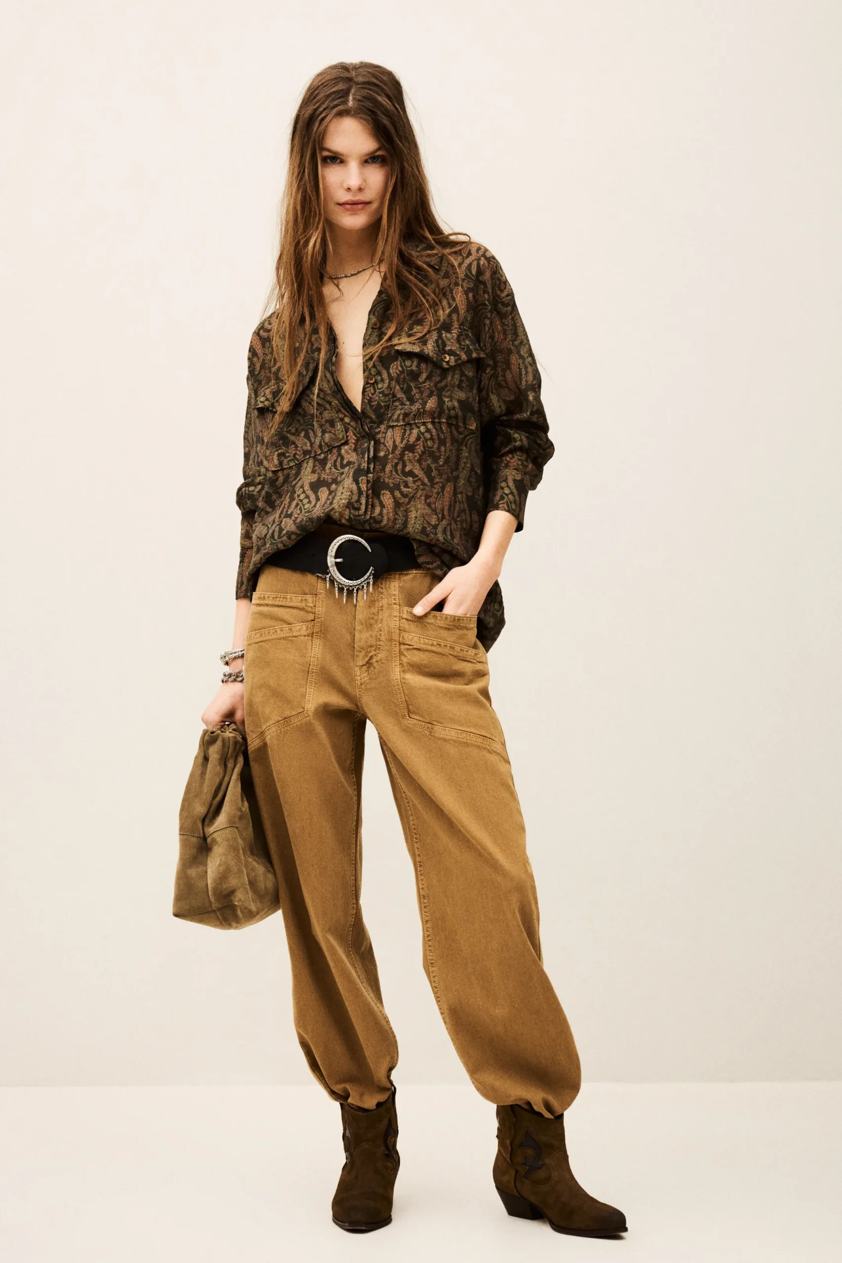 TAO camisa oversize bohemia