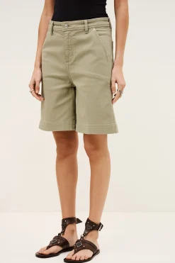 TODD bermudas anchas de algodón