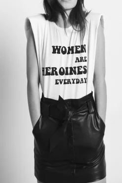 WOMAN camiseta con mensaje