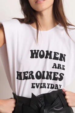 WOMAN camiseta con mensaje