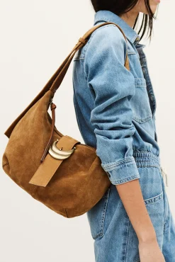 YOUYOU bolso hobo de ante