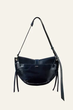 YOUYOU bolso saddle de cuero