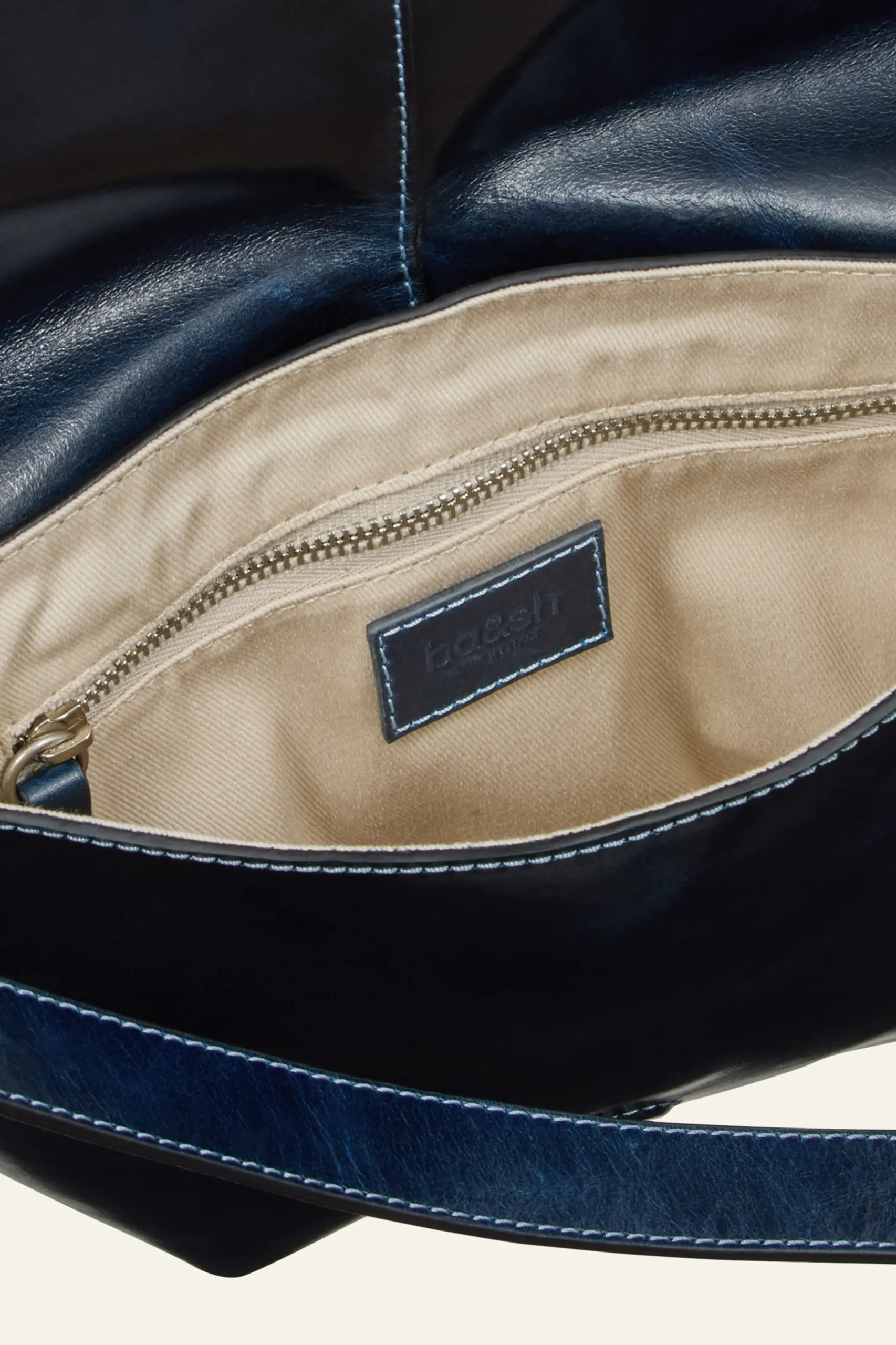 YOUYOU bolso saddle de cuero