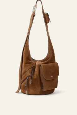 YOUYOU bolso tipo saco con múltiples bolsillos