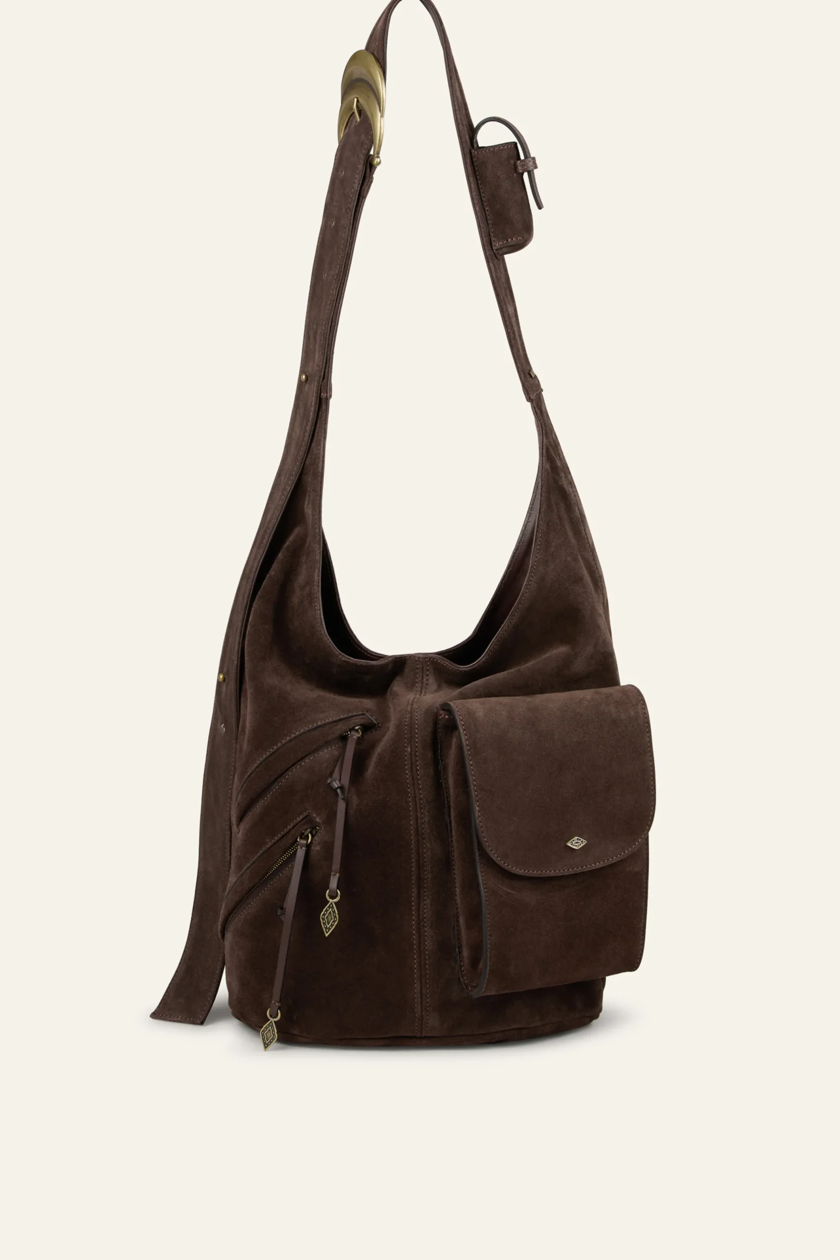YOUYOU bolso tipo saco con múltiples bolsillos