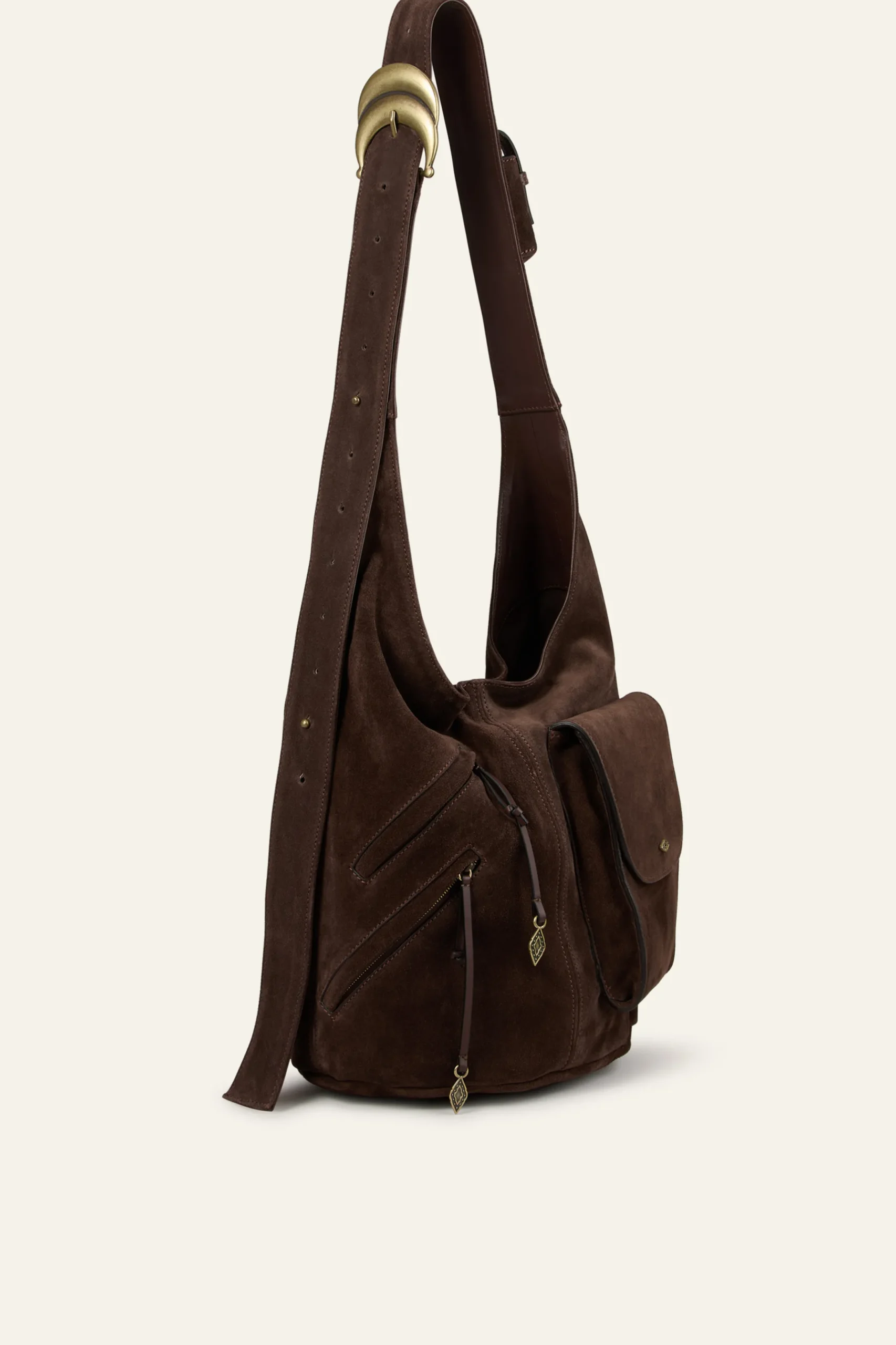 YOUYOU bolso tipo saco con múltiples bolsillos
