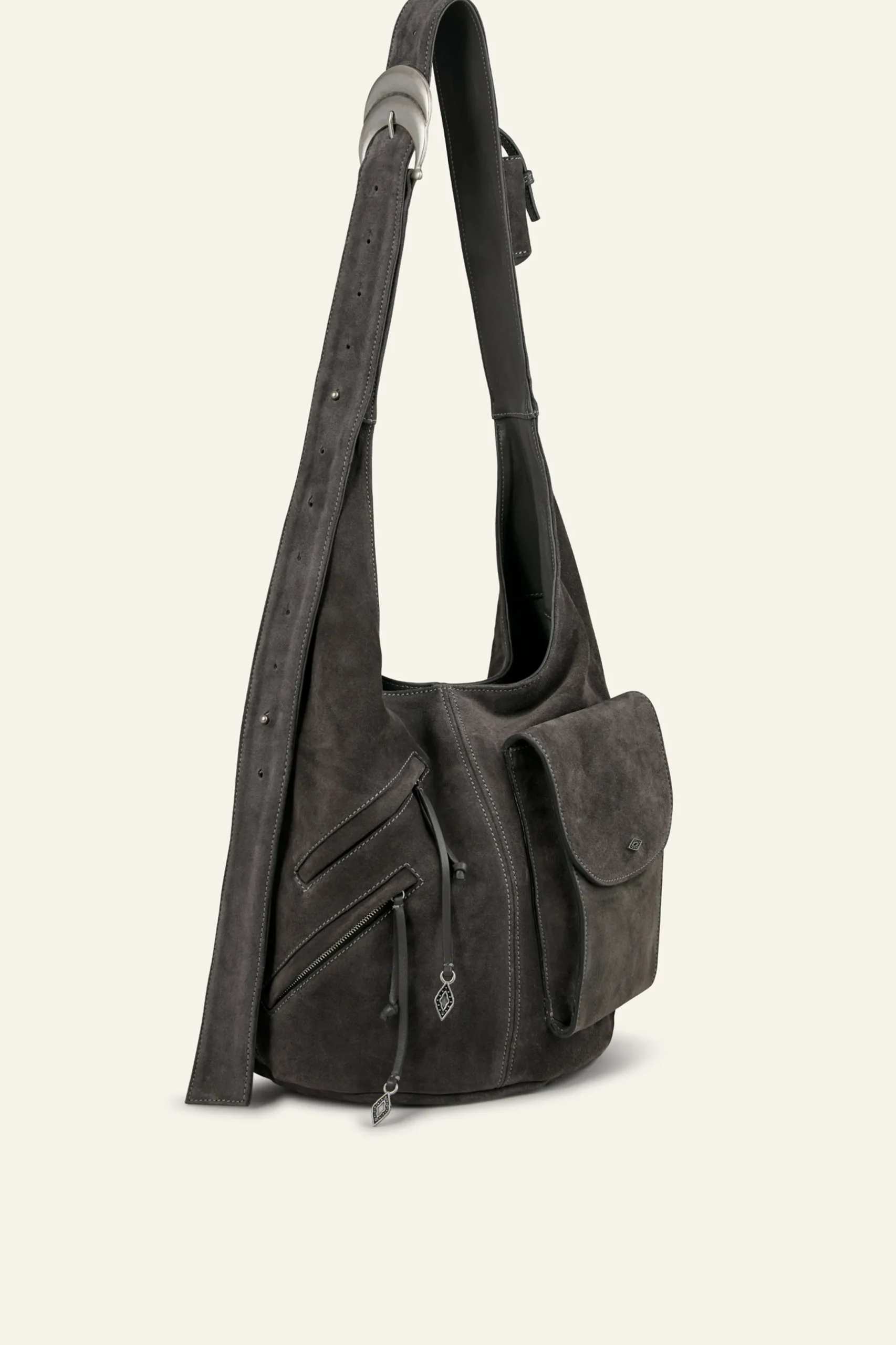 YOUYOU bolso tipo saco con múltiples bolsillos