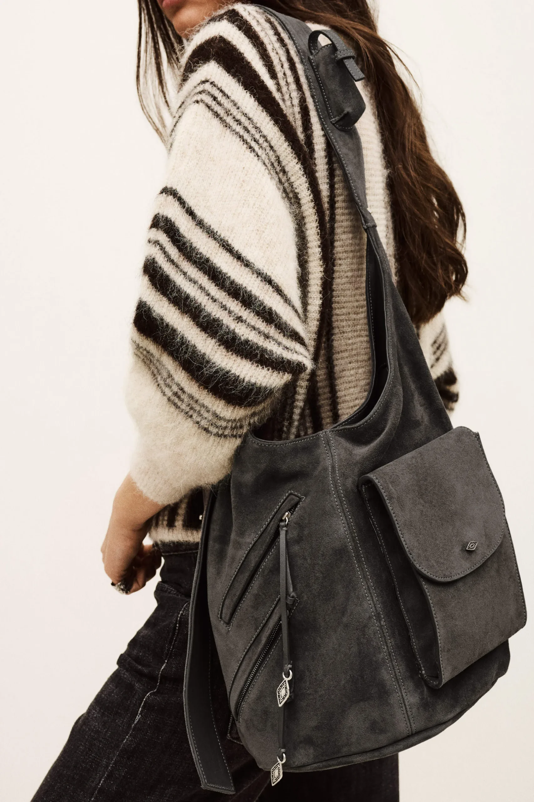 YOUYOU bolso tipo saco con múltiples bolsillos