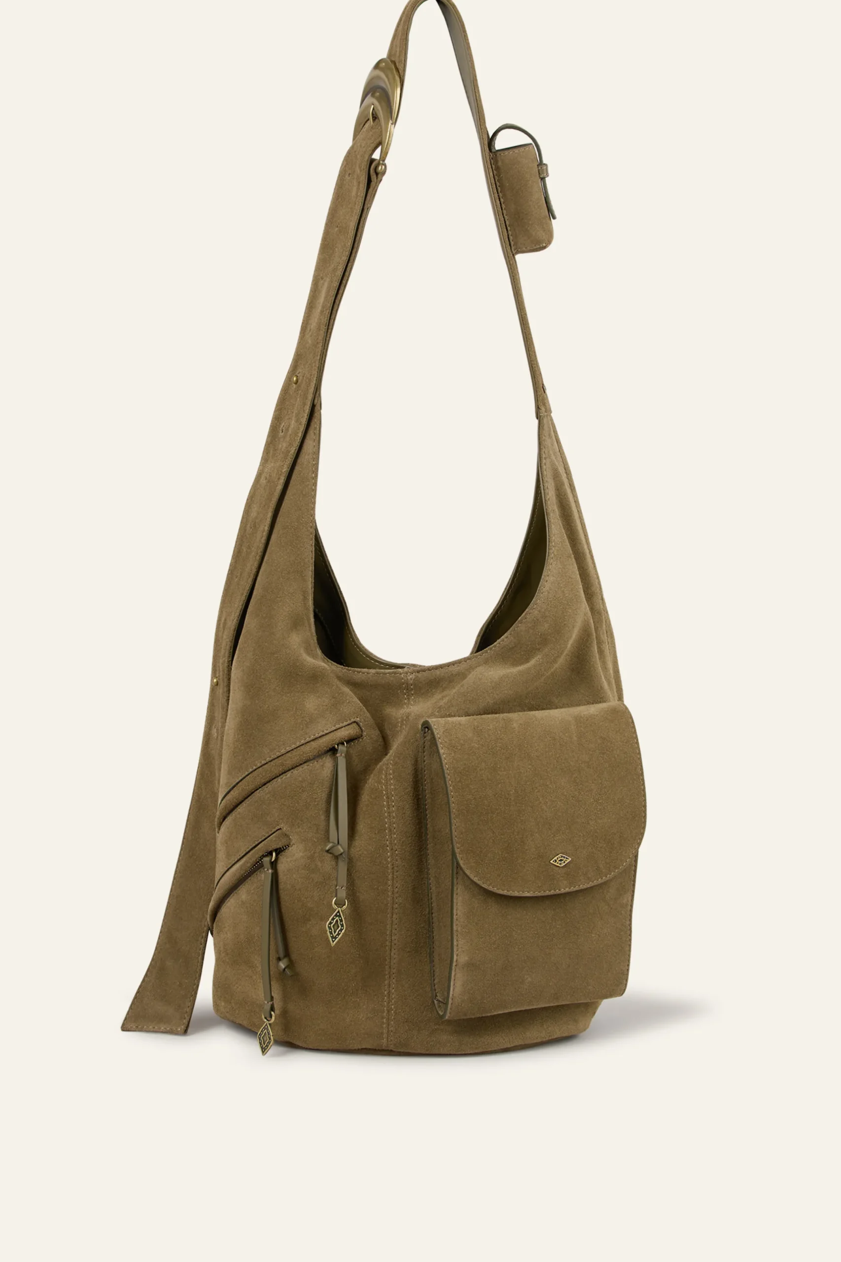 YOUYOU bolso tipo saco con múltiples bolsillos