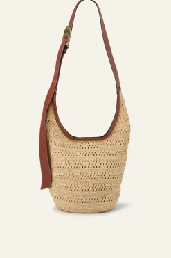 YOUYOU bolso tipo saco trenzado